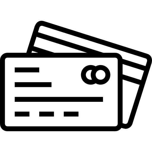 Ícone pagamento cartão